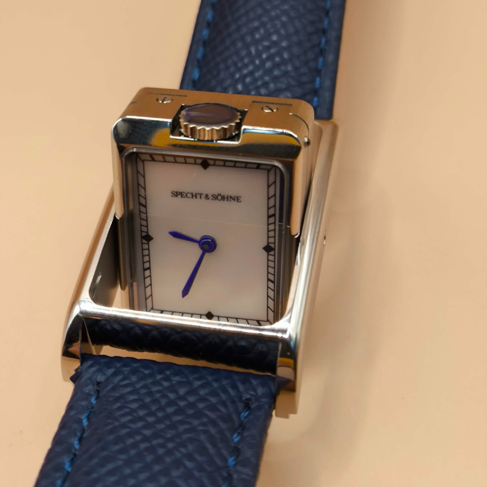 一支手錶兩種表情！Specht&Sohne經典翻轉坦克腕錶-細節圖4