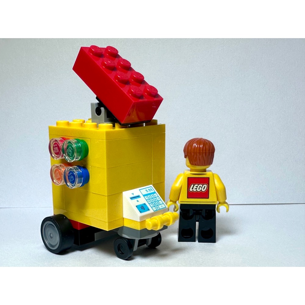 樂高 30569 樂高攤車 城市系列 polybag-細節圖2