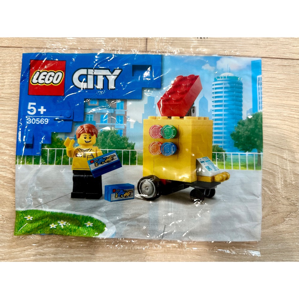 樂高 30569 樂高攤車 城市系列 polybag-細節圖3