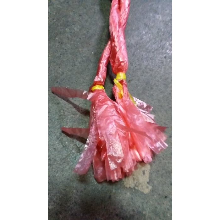 塑膠地巾 黃色/紅色塑膠繩 一束約50條 捆綁用 綁東綁西_粗俗俗五金大賣場-細節圖2