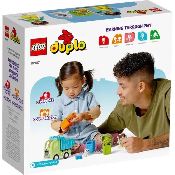 【樂GO】樂高 LEGO 10987 DUPLO-資源回收車 樂高德寶 大顆粒積木 樂高正版-細節圖2