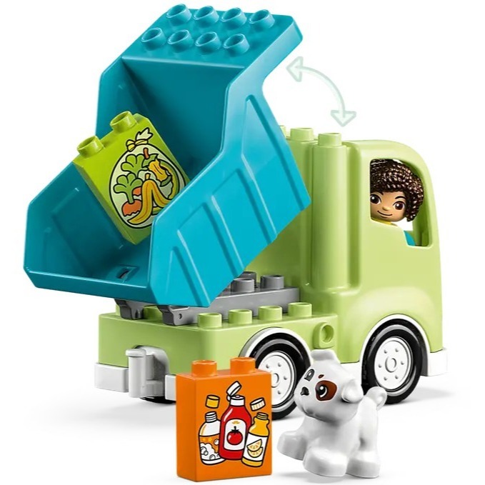 【樂GO】樂高 LEGO 10987 DUPLO-資源回收車 樂高德寶 大顆粒積木 樂高正版-細節圖3