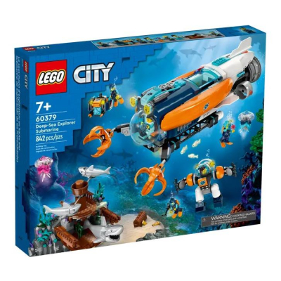 【樂GO】樂高 LEGO 60379 City 深海探險家潛水艇 樂高城市系列 生日禮物 樂高正版