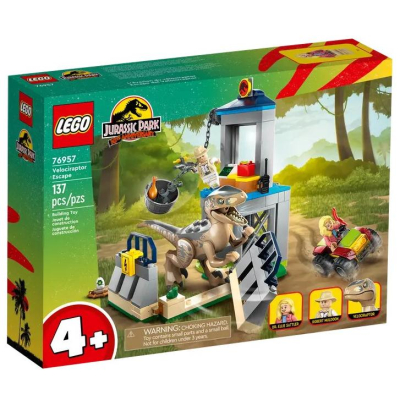 【樂GO】樂高 LEGO 76957 迅猛龍逃脫 侏羅紀世界系列 侏儸紀公園 可自取 恐龍 樂高正版