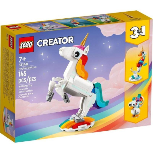 【樂GO】樂高 LEGO 31140 小魔獨角獸 CREATOR 三合一系列 獨角獸 樂高積木 正版