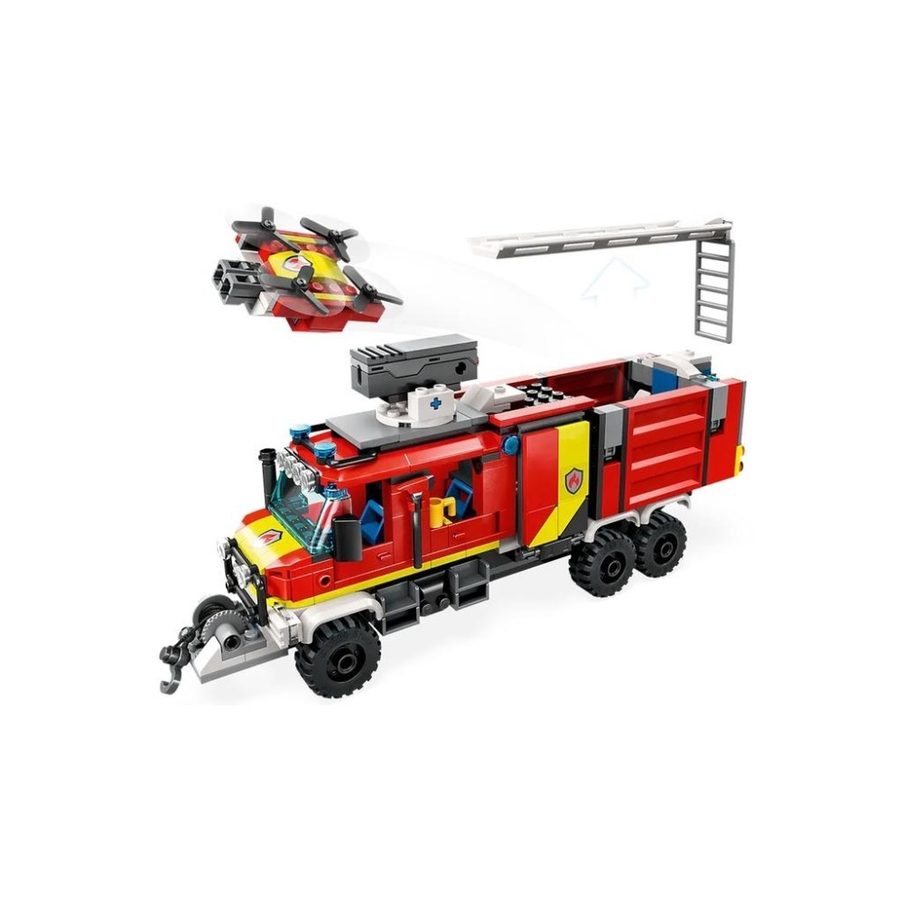 【樂GO】 樂高 LEGO 60374 消防指揮車 消防車 消防員 雲梯車 城市系列 積木 玩具 禮物 樂高正版全新-細節圖4