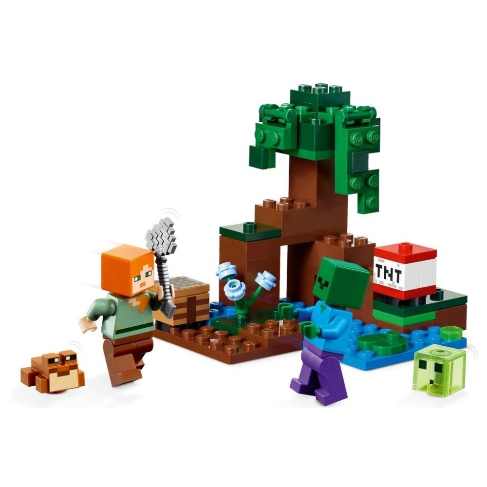 【樂GO】 樂高 LEGO 21240 沼澤探險 我的世界 麥塊 Minecraft 玩具 積木 禮物 樂高正版全新-細節圖4