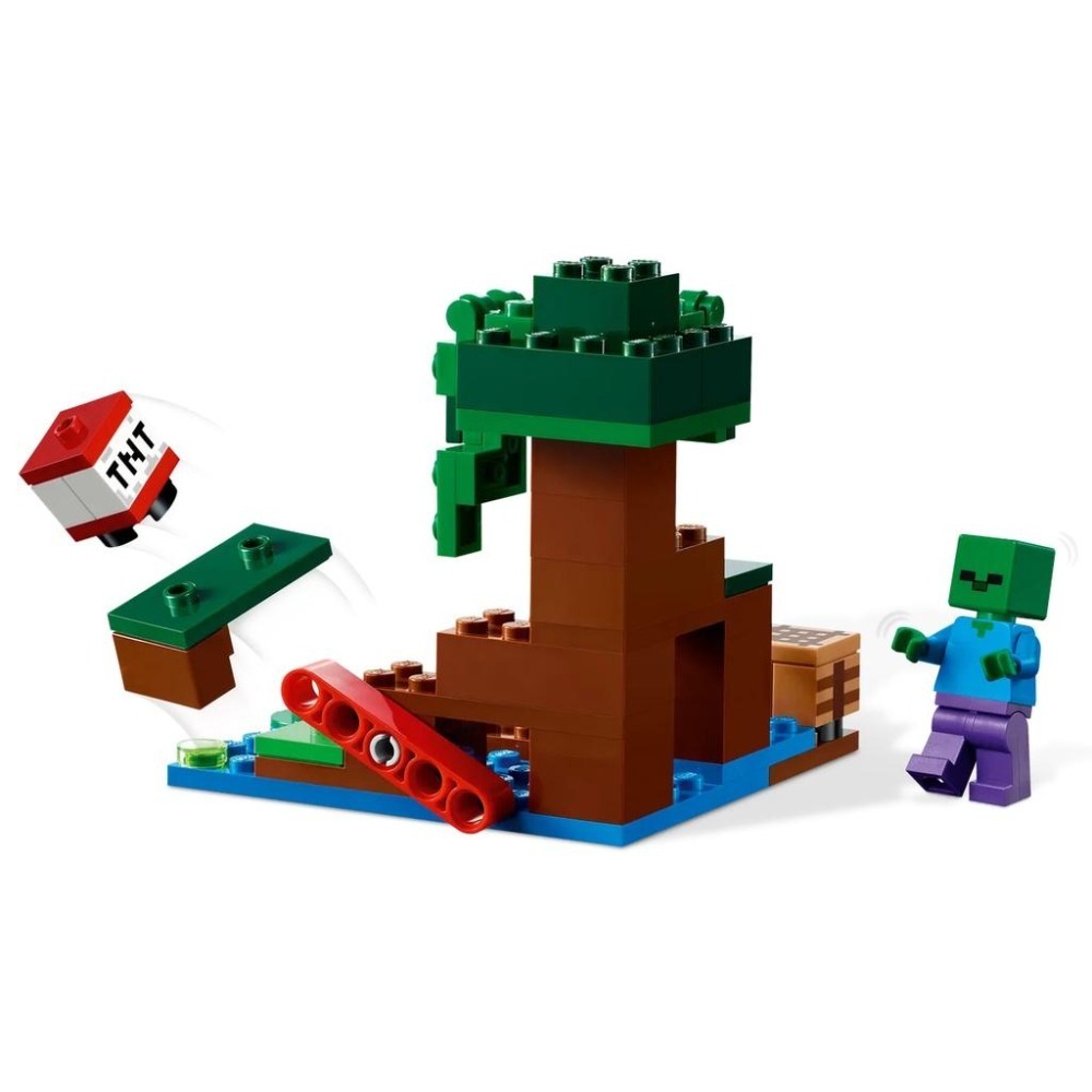 【樂GO】 樂高 LEGO 21240 沼澤探險 我的世界 麥塊 Minecraft 玩具 積木 禮物 樂高正版全新-細節圖5