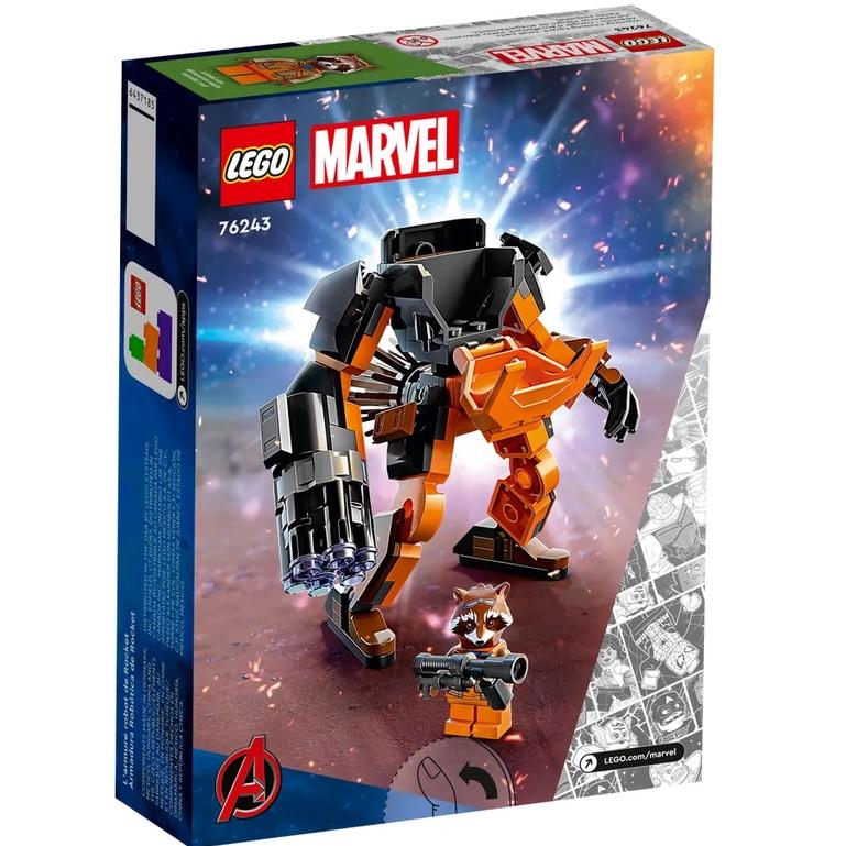 【樂GO】 樂高 LEGO 76243 火箭浣熊機甲 機器人 超級英雄 marvel 漫威 玩具 禮物 積木 樂高正版-細節圖2