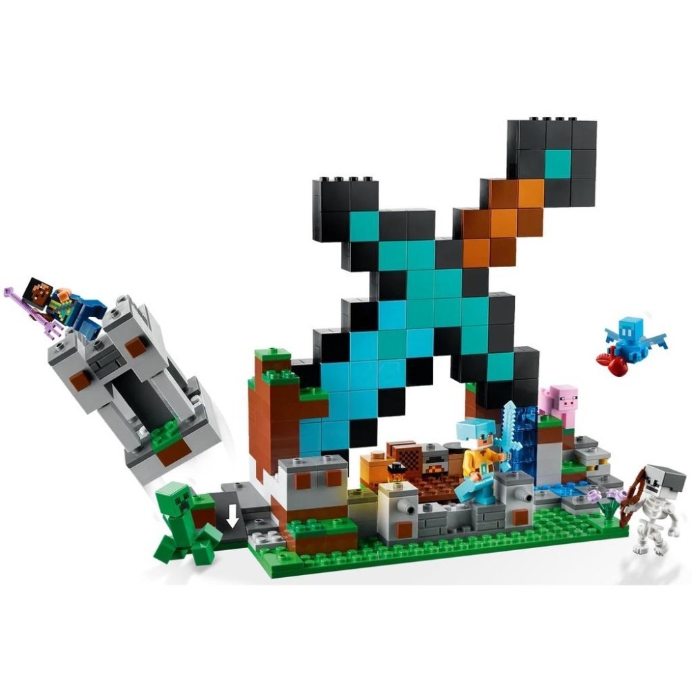 【樂GO】 樂高 LEGO 21244 The sword Outpost 我的世界 麥塊 積木 玩具 樂高正版全新-細節圖4
