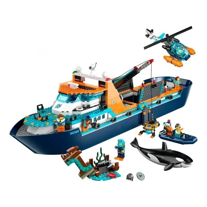 【樂GO】樂高 LEGO 60368 City 北極探險家之艦 樂高城市系列 生日禮物 樂高正版-細節圖3