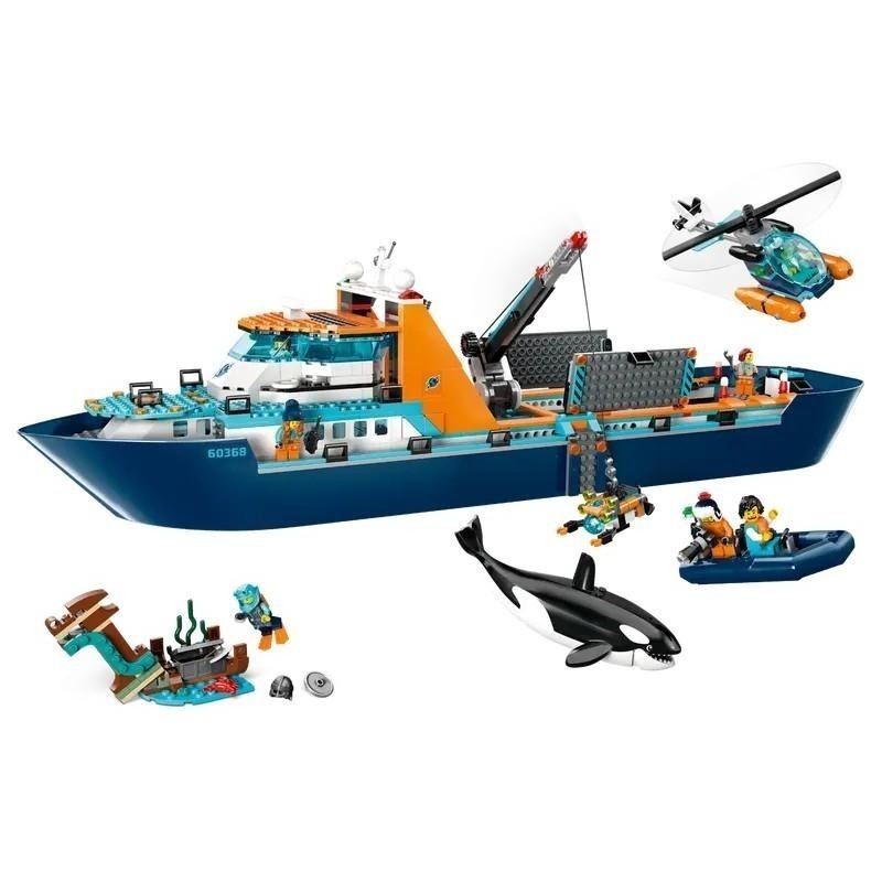 【樂GO】樂高 LEGO 60368 City 北極探險家之艦 樂高城市系列 生日禮物 樂高正版-細節圖4