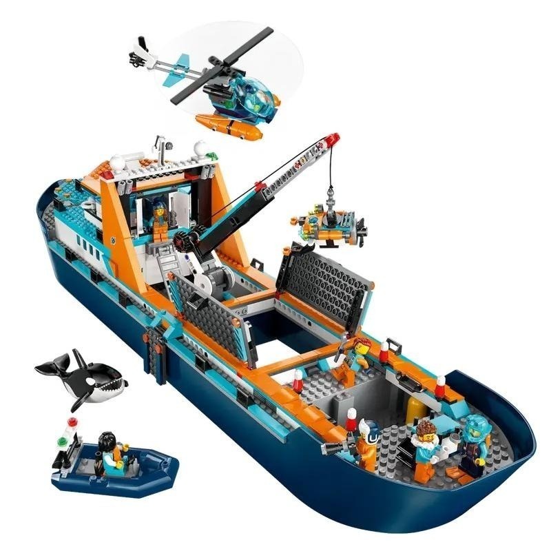 【樂GO】樂高 LEGO 60368 City 北極探險家之艦 樂高城市系列 生日禮物 樂高正版-細節圖5