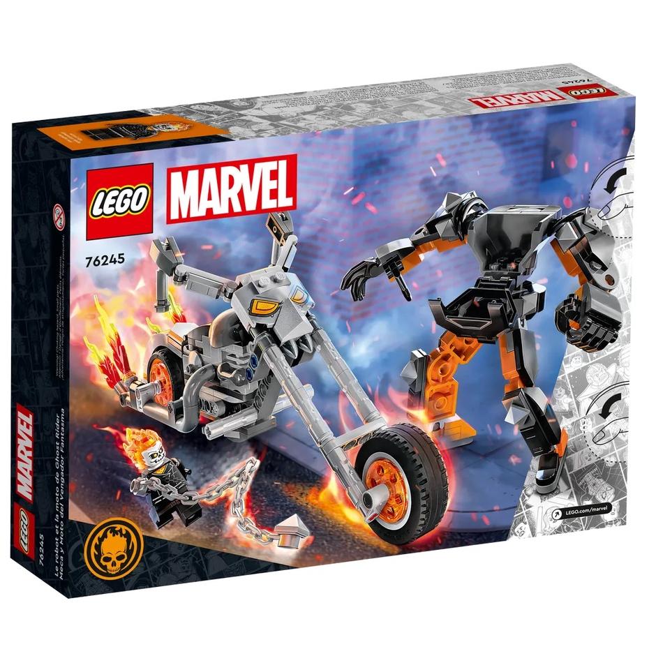 【樂GO】 樂高 LEGO 76245 惡靈戰警機甲 摩托車 惡靈騎士  超級英雄 漫威 玩具 積木 收藏 樂高正版全新-細節圖2