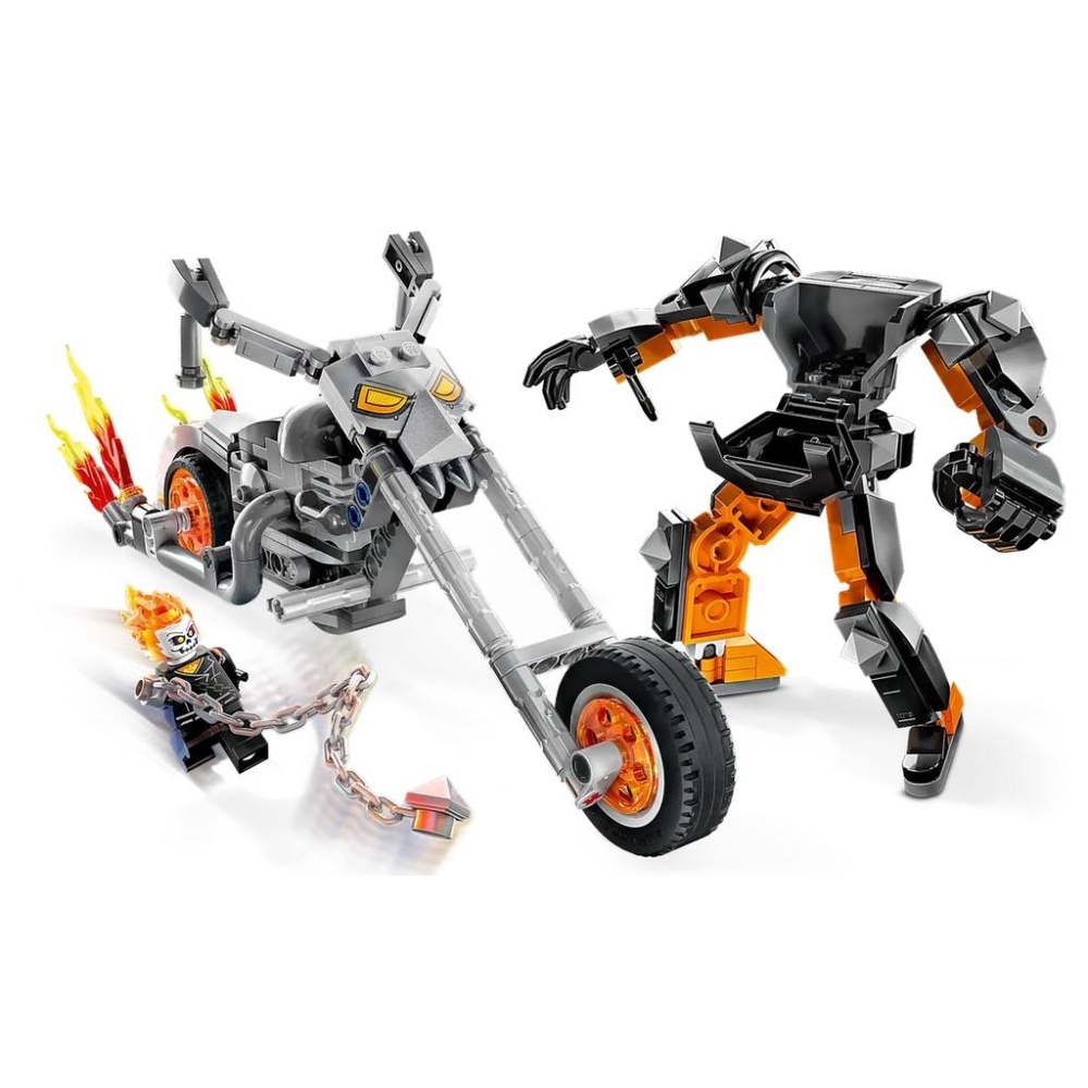 【樂GO】 樂高 LEGO 76245 惡靈戰警機甲 摩托車 惡靈騎士  超級英雄 漫威 玩具 積木 收藏 樂高正版全新-細節圖4