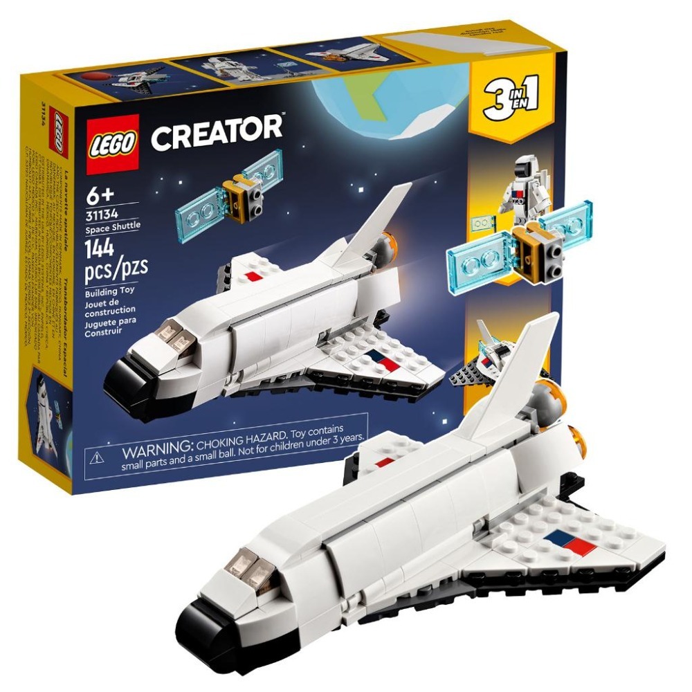 【樂GO】樂高 LEGO 31134 太空梭 CREATOR 三合一 太空人 太空飛船 玩具 禮物 外太空 樂高正版全新-細節圖6