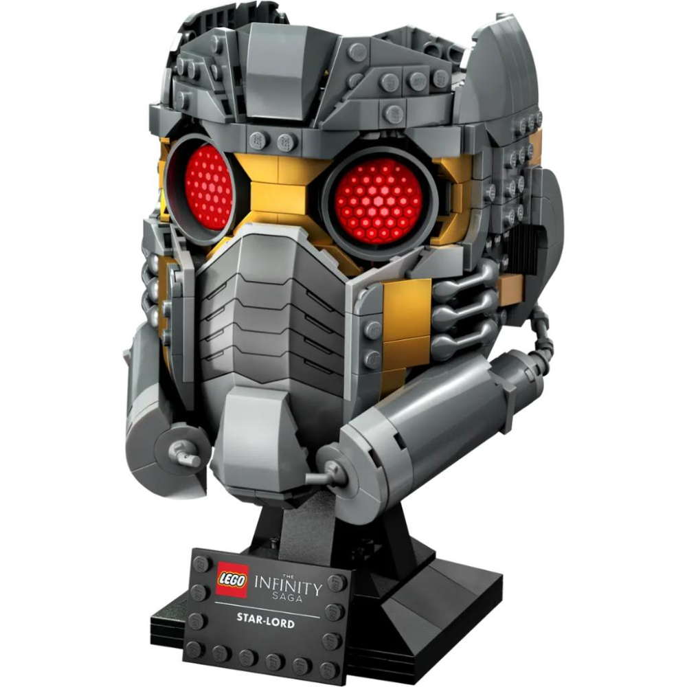 【樂GO】樂高 LEGO 76251 SH-星爵頭盔 星際異攻隊 MARVEL 漫威 樂高頭像 收藏品 全新樂高正版-細節圖3