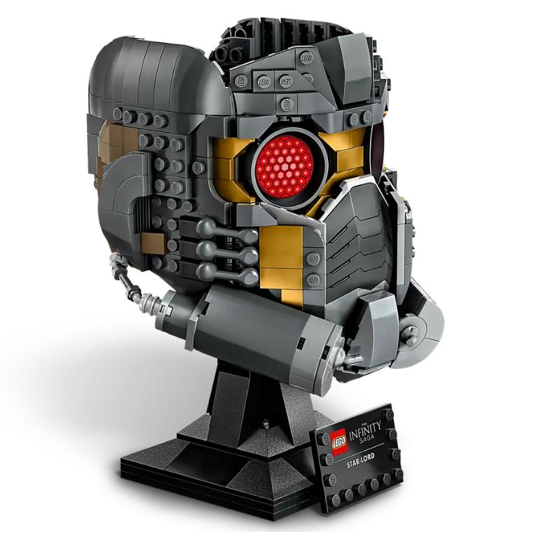 【樂GO】樂高 LEGO 76251 SH-星爵頭盔 星際異攻隊 MARVEL 漫威 樂高頭像 收藏品 全新樂高正版-細節圖4