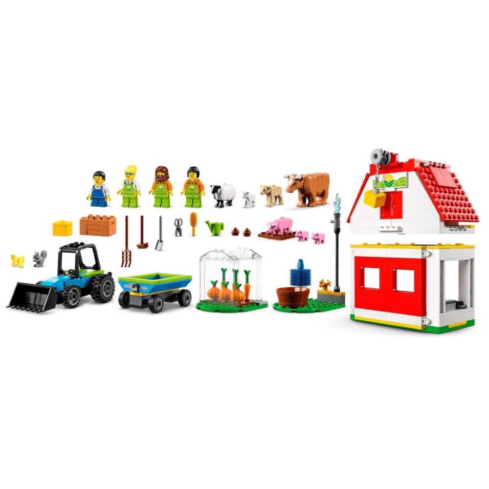 【樂GO】樂高 LEGO 60346 穀倉和農場動物 城市 積木 盒組 玩具 禮物 生日禮物 正版樂高 全新未拆-細節圖5