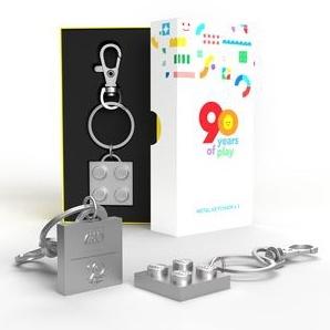 【樂GO】樂高鑰匙圈 樂高90周年紀念鑰匙圈 樂高禮物 送禮 限量 90週年紀念鑰匙圈 高質感 收藏品 正版全新