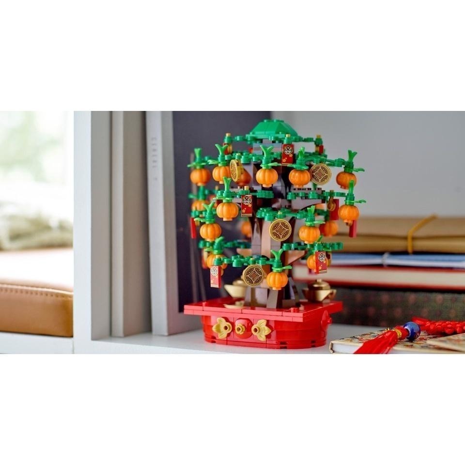 【樂GO】樂高 LEGO 40648 金錢樹 搖錢樹 Money Tree 節慶系列 春節限定 禮物 盆栽 樂高正版全新-細節圖3