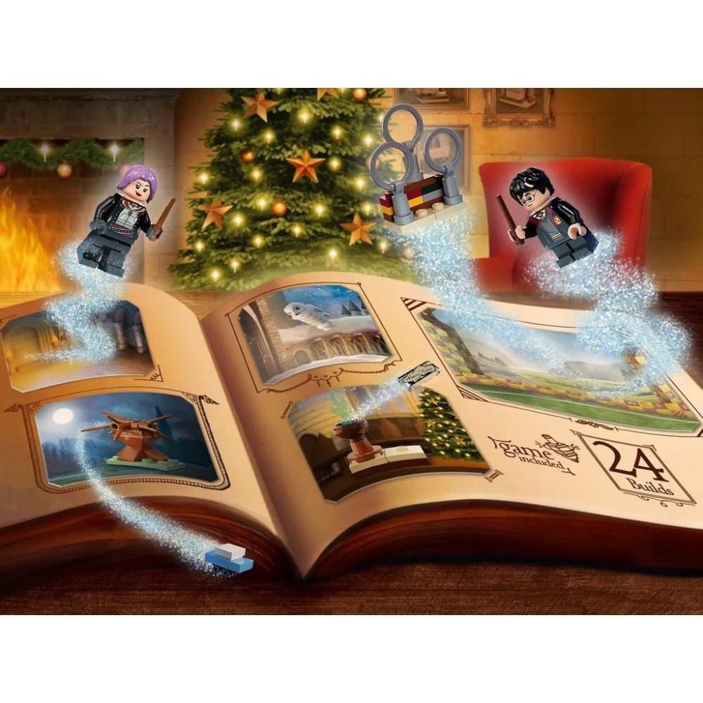 【樂GO】樂高 LEGO 76404 哈利波特 驚喜月曆 倒數月曆 聖誕禮物 禮物 交換禮物 聖誕月曆 玩具 高正版全新-細節圖4