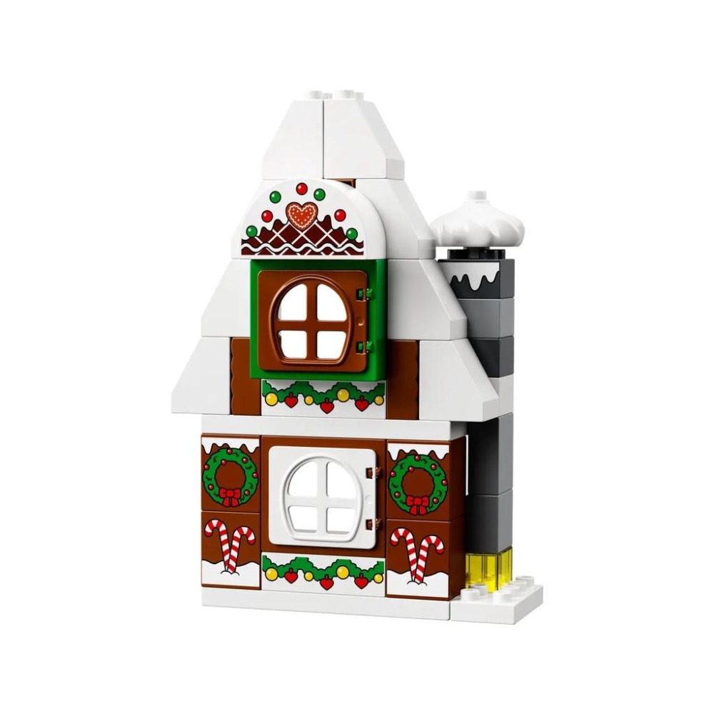 【樂GO】樂高 LEGO 得寶 10976 聖誕老人薑餅屋 大顆粒積木 聖誕老人 寶寶 玩具 聖誕禮物 禮物 樂高正版-細節圖5