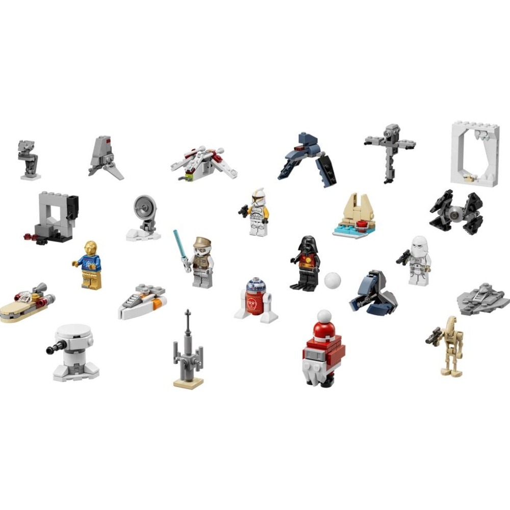 【樂GO】樂高 LEGO 75340 星際大戰驚喜月曆 starwars 星戰 聖誕禮物 禮物 聖誕月曆 樂高正版全新-細節圖3