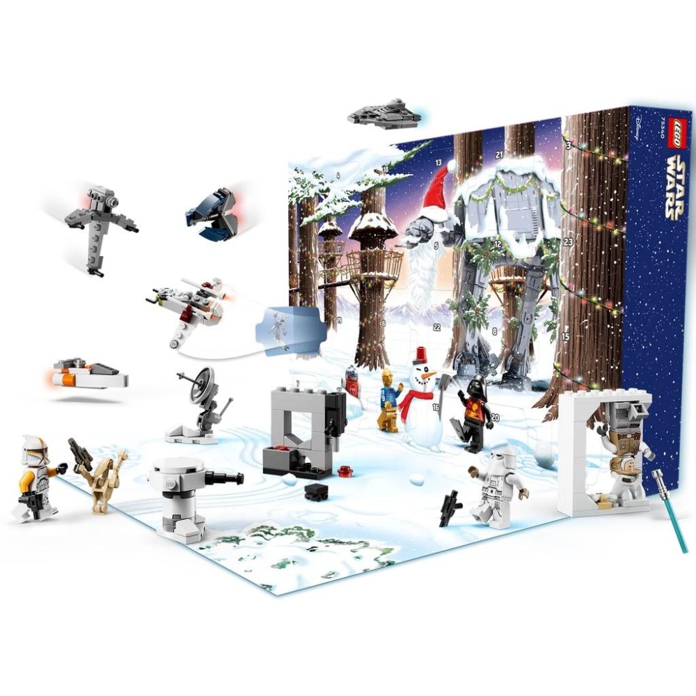 【樂GO】樂高 LEGO 75340 星際大戰驚喜月曆 starwars 星戰 聖誕禮物 禮物 聖誕月曆 樂高正版全新-細節圖5