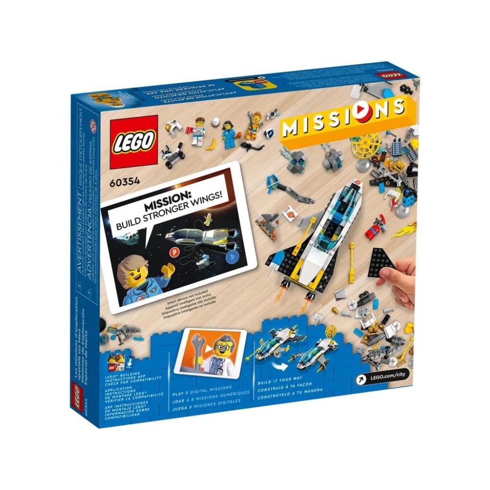 【樂GO】樂高 LEGO 60354 火星太空船探測任務 城市 積木 盒組 玩具 禮物 生日禮物 正版樂高 全新未拆v-細節圖2