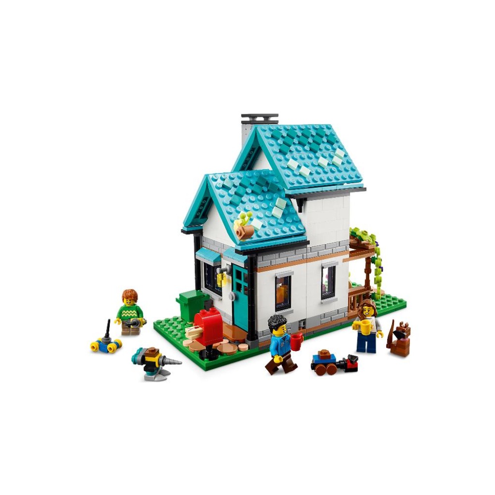 【樂GO】樂高 LEGO 31139 溫馨小屋 房子 家 建築 三合一系列 積木 玩具 禮物 生日禮物 樂高正版全新-細節圖3