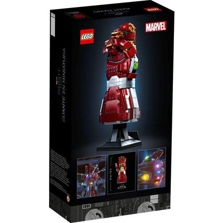 【樂GO】樂高 LEGO 76223 奈米手套 鋼鐵人 手套 漫威 英雄 手套 無限寶石 玩具 積木 禮物 樂高正版全新-細節圖2