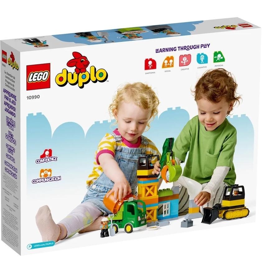 【樂GO】樂高 LEGO 得寶 10990 工地 大顆粒積木 寶寶 玩具 禮物 樂高正版全新-細節圖2