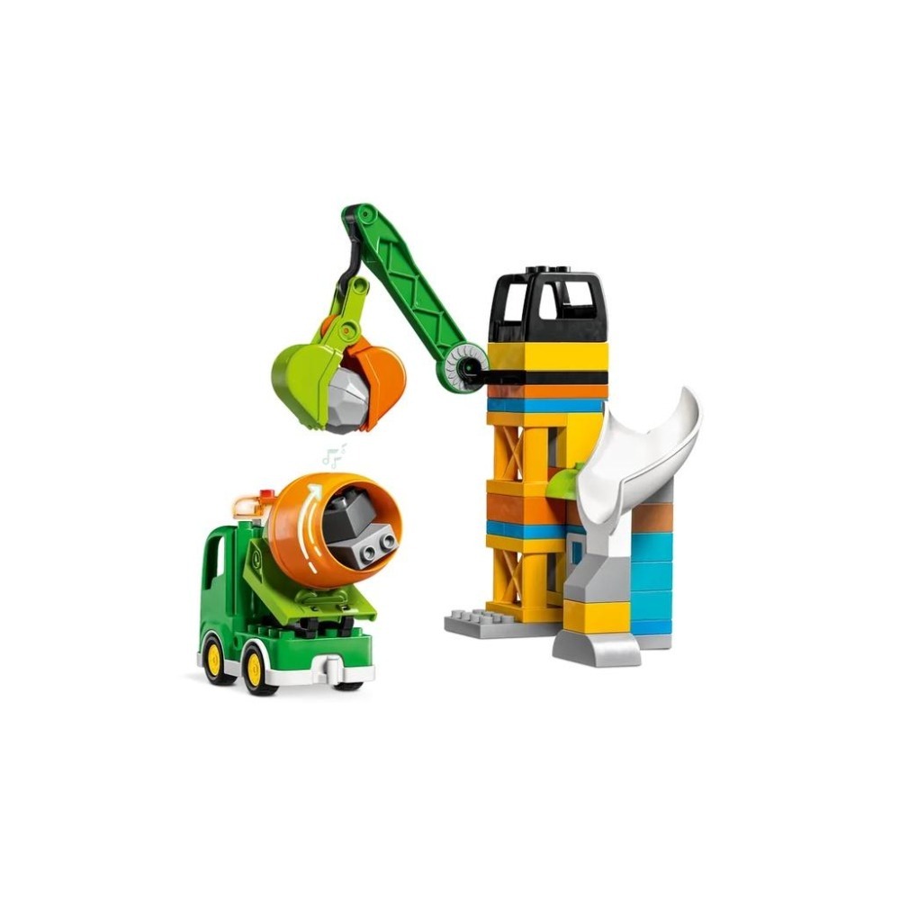 【樂GO】樂高 LEGO 得寶 10990 工地 大顆粒積木 寶寶 玩具 禮物 樂高正版全新-細節圖5