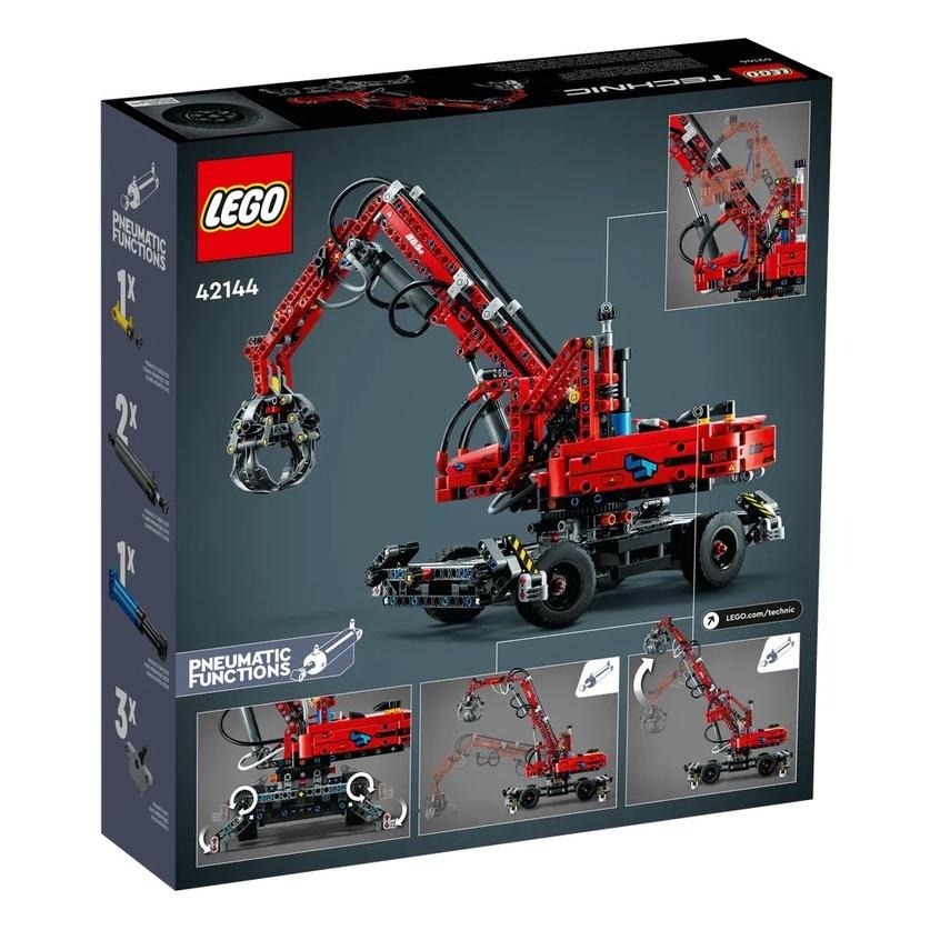 【樂GO】樂高 LEGO 42144 物料搬運機 科技系列 科技 積木 盒組 玩具 禮物 生日禮物 正版樂高 全新未拆-細節圖2