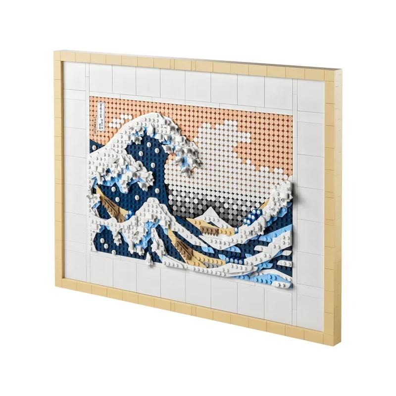 【樂GO】樂高 LEGO 31208 葛飾北齋 神奈川沖浪裏 海浪 art 積木 日本畫 裝飾畫 樂高正版 全新未拆-細節圖3