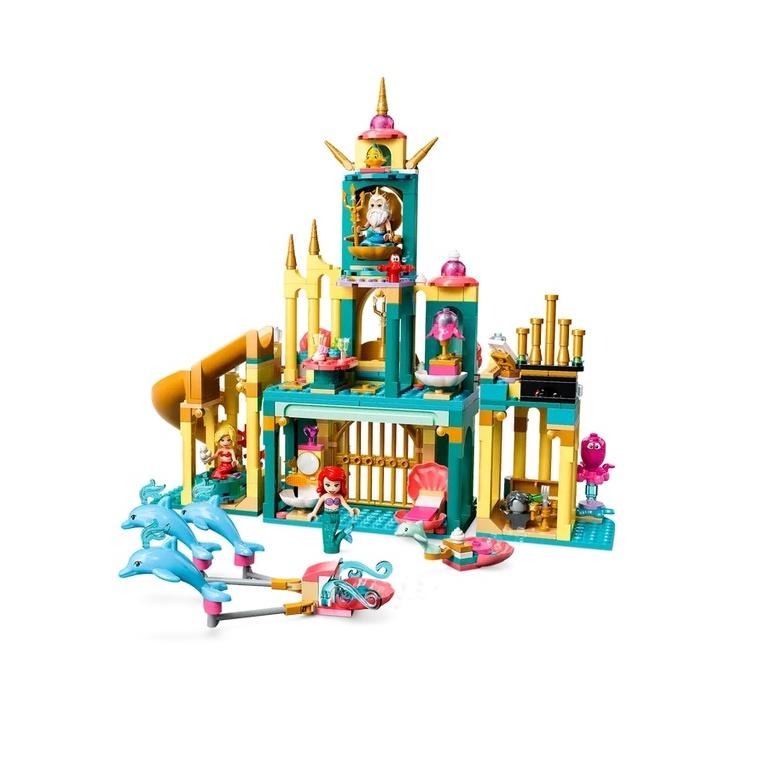 【樂GO】樂高 LEGO 43207 小美人魚的海底宮殿 迪士尼 公主 收藏 積木 玩具 盒組 禮物 樂高正版 全新未拆-細節圖3