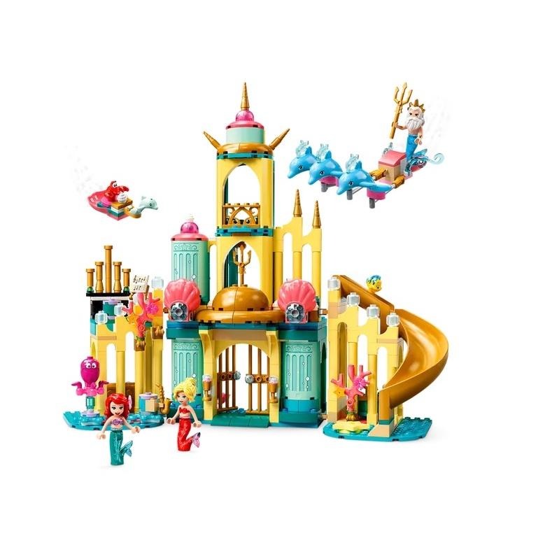 【樂GO】樂高 LEGO 43207 小美人魚的海底宮殿 迪士尼 公主 收藏 積木 玩具 盒組 禮物 樂高正版 全新未拆-細節圖4