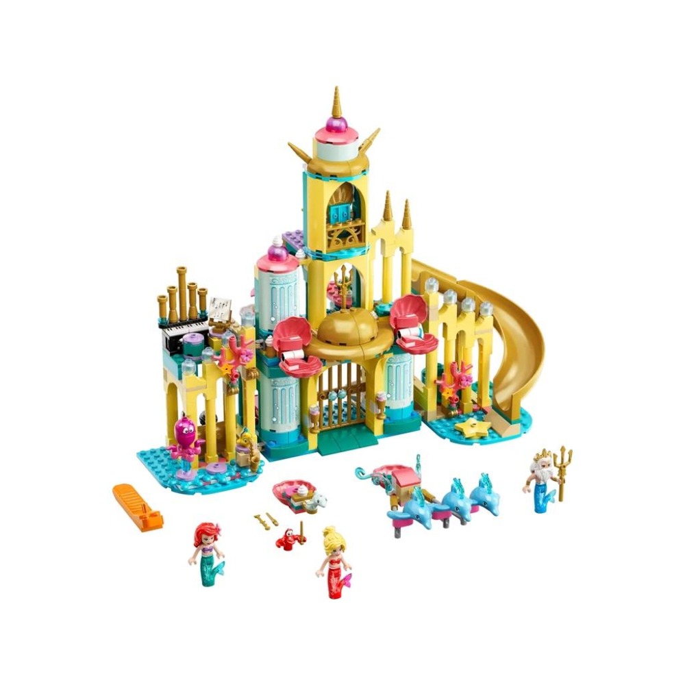 【樂GO】樂高 LEGO 43207 小美人魚的海底宮殿 迪士尼 公主 收藏 積木 玩具 盒組 禮物 樂高正版 全新未拆-細節圖5