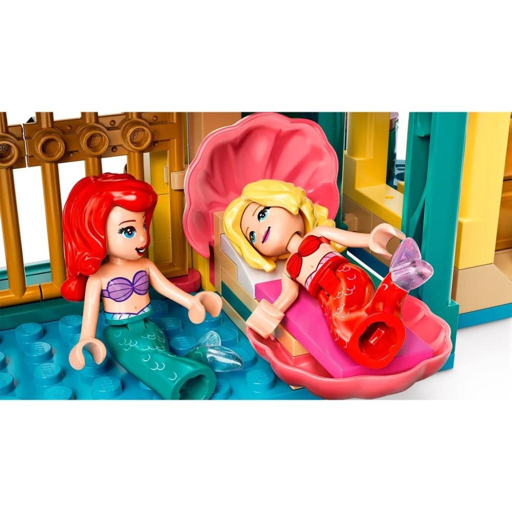 【樂GO】樂高 LEGO 43207 小美人魚的海底宮殿 迪士尼 公主 收藏 積木 玩具 盒組 禮物 樂高正版 全新未拆-細節圖7