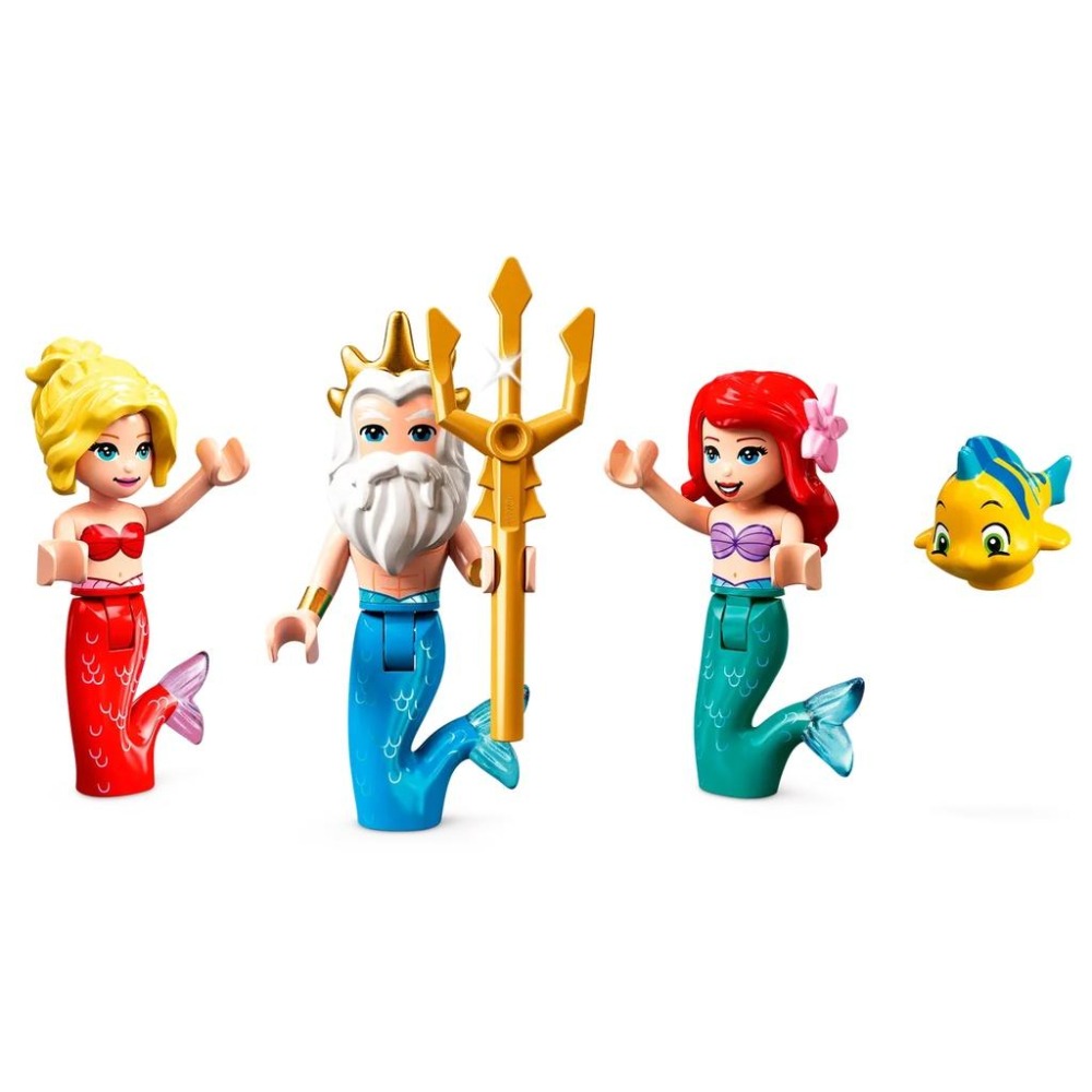 【樂GO】樂高 LEGO 43207 小美人魚的海底宮殿 迪士尼 公主 收藏 積木 玩具 盒組 禮物 樂高正版 全新未拆-細節圖8