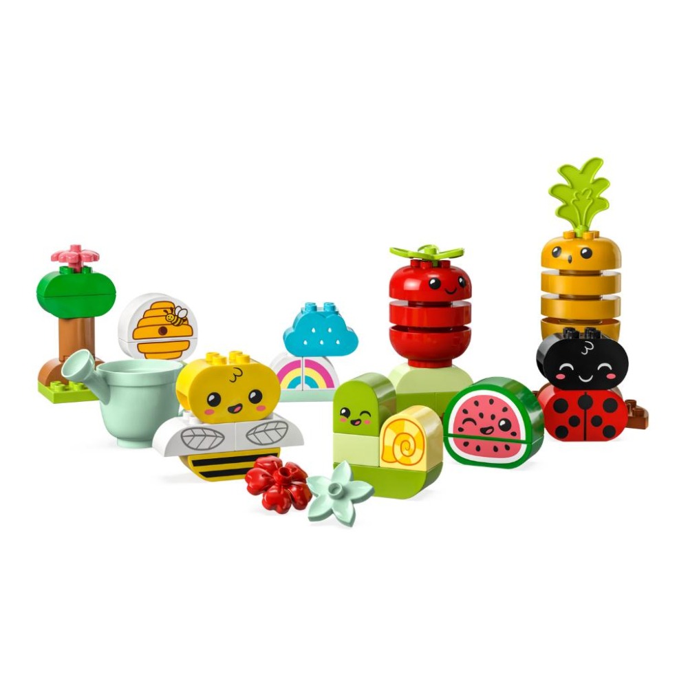 【樂GO】樂高 LEGO 得寶 10984 有機果菜園 大顆粒積木 寶寶 玩具 蔬果園 農場 家家酒 禮物 樂高正版全新-細節圖2
