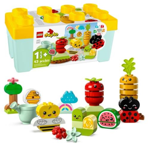 【樂GO】樂高 LEGO 得寶 10984 有機果菜園 大顆粒積木 寶寶 玩具 蔬果園 農場 家家酒 禮物 樂高正版全新-細節圖4