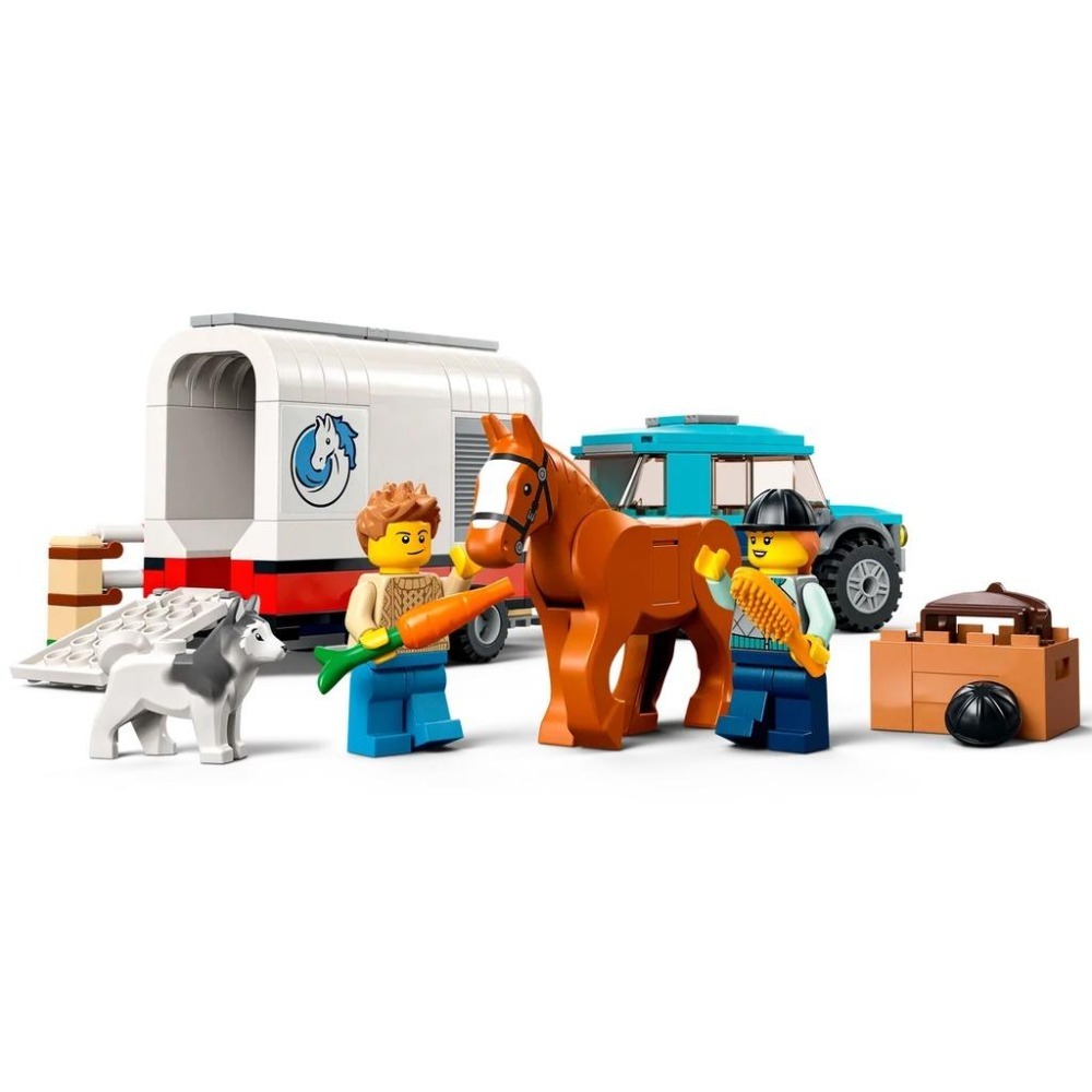 【樂GO】樂高 LEGO 60327 馬匹運輸車 CITY 城市系列 積木 盒組 玩具 禮物 生日禮物 樂高正版全新-細節圖4