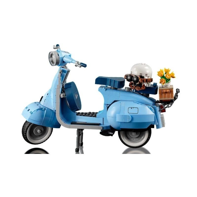 【樂GO】樂高 LEGO 10298 偉士牌機車 收藏 盒組 模型 玩具 擺飾 飾品 禮物 生日禮物 樂高正版 全新未拆-細節圖5