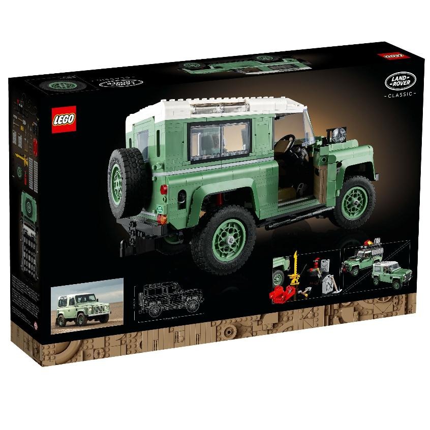 【樂GO】樂高 LEGO 10317 Land Rover 經典路虎  Defender 90 路虎 全新 樂高正版-細節圖2