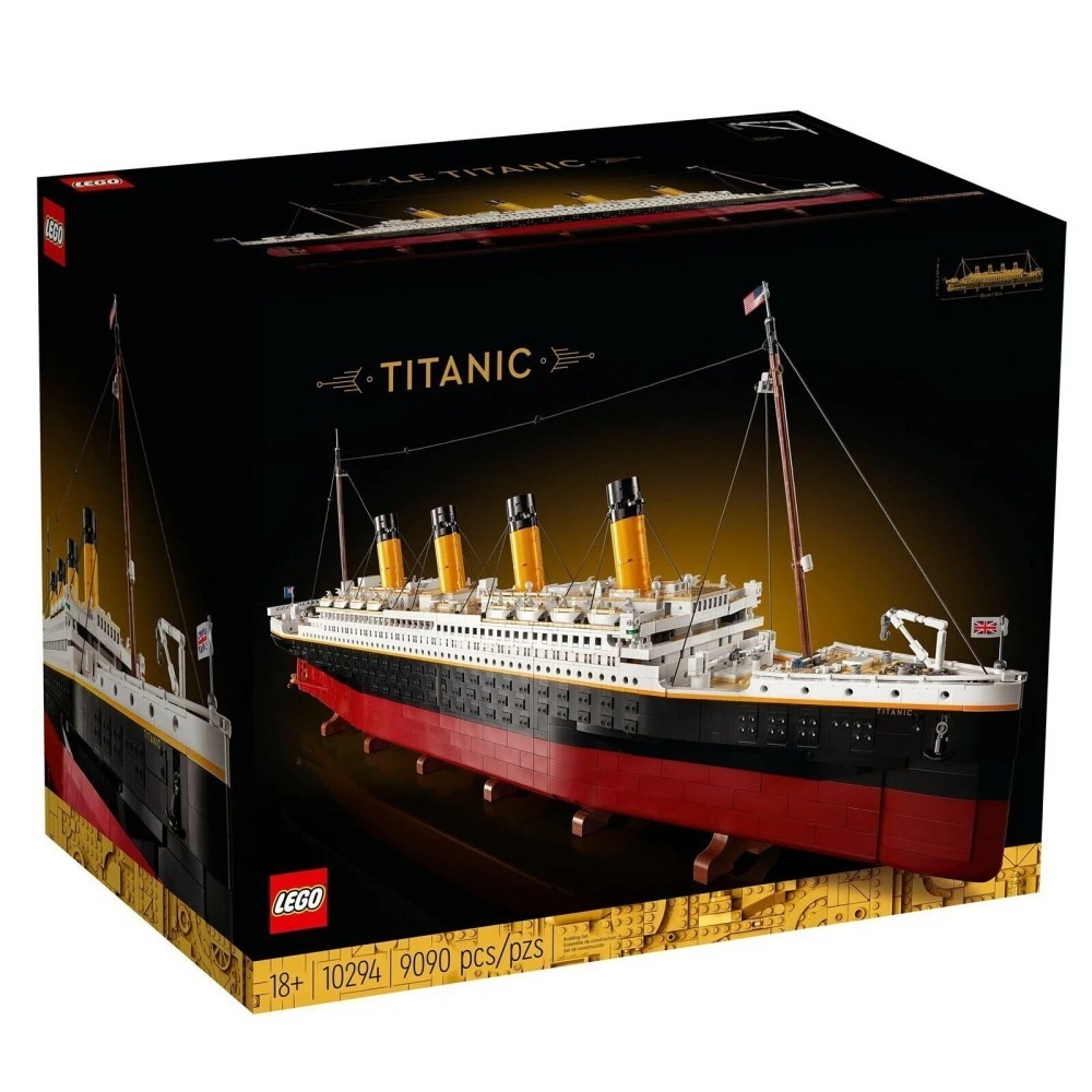 【樂GO】樂高 LEGO 10294 鐵達尼號 Titanic 樂高鐵達尼 鐵達尼 泰坦尼克號 船 收藏 樂高正版全新