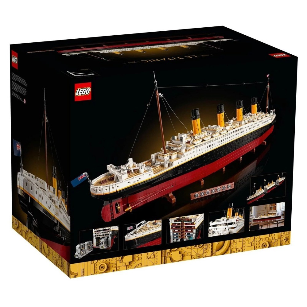 【樂GO】樂高 LEGO 10294 鐵達尼號 Titanic 樂高鐵達尼 鐵達尼 泰坦尼克號 船 收藏 樂高正版全新-細節圖2