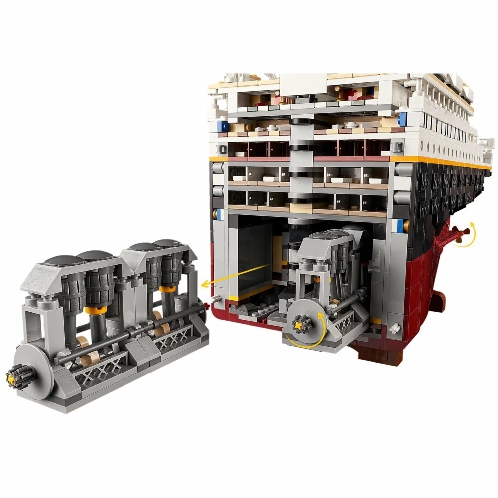 【樂GO】樂高 LEGO 10294 鐵達尼號 Titanic 樂高鐵達尼 鐵達尼 泰坦尼克號 船 收藏 樂高正版全新-細節圖8