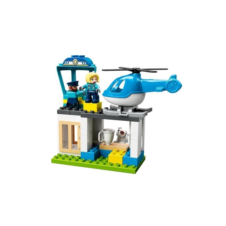【樂GO】樂高 得寶 LEGO 10959 警察局與直升機 大顆粒積木 警察 直升機 寶寶 玩具 禮物 樂高正版全新-細節圖4